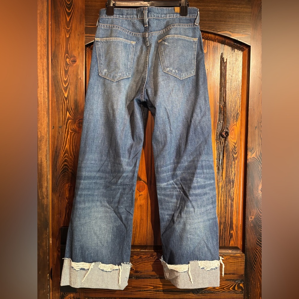 Ariat Ultra High Rise Haiti Tomboy Wide Leg Denim Jean - Picture 10 of 15
